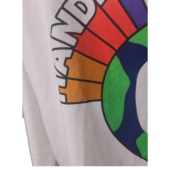 Stella Mccartney Kids Long Sleeve Tee with Rainbow Hands NWT - Picture 8 of 10